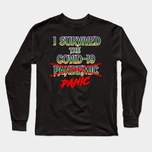 I Survived the Covid-19 Panic Long Sleeve T-Shirt